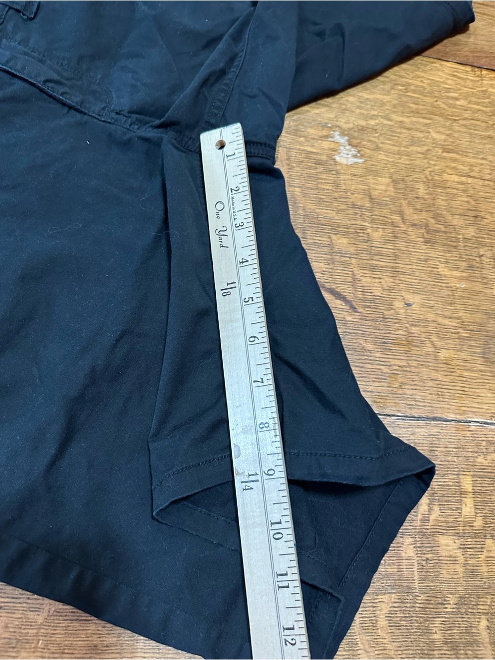 SO Black Women's Chino Shorts sz 15 some stretch - Picture 4 of 7